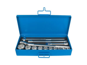 SOCKET SET 3/4" IN METAL BOX
